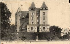 Pau CPa the castle seen of the low plant