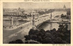 Paris CPA Esplanade of Invalides