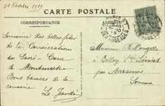 Basilika Paris-CPA des Sacringherzens des Montmartre Chors und der Vorlagenofenbrucke