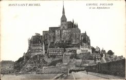 The Mount St Michel - the Poulard Hotel his dependences - CPA