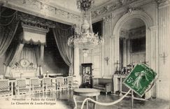 Versailles - Palate of Large Trianon - the Room of Louis Philippe CPA