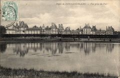 Palate of Fontainebleau - Seen from of the Park - CPA