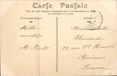 Palate of Fontainebleau - Seen from of the Park - CPA