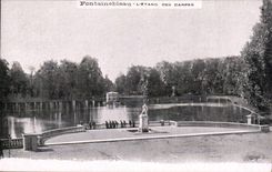Fontainebleau - the Pond of Carps - CPA