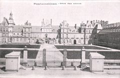 Fontainebleau - Court of the Good-byes - CPA