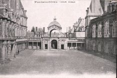 Fontainebleau - Oval Court - CPA