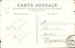 Versailles CPA small TRianon the boudoir