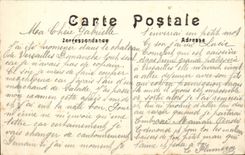 Versailles cPA the palate Frontage on the park