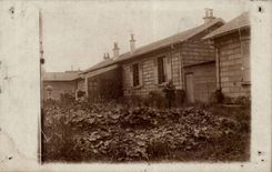 Real photo House and viel man