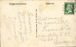 The lake of Le Bourget CPA Seen of the hotel of Chambotte