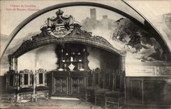 CPA Castle of Condillac Room of Blacons Chimney