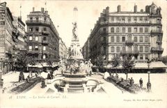 Lyon - Statue of Carnot - CPA