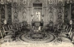 Fontainebleau - Room of the Council of Ministers CPA