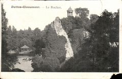 Paris 19 - Chaumont hillocks - the Rock - CPA