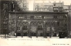 Lyon - the Cathedral Saint Jean - Roman Vestiges - CPA