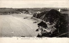 Douarnenez - the Beach of Rice - CPA
