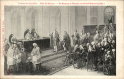 Castle of Condillac CPA Room of Blacons the Marquis de Blacons with the General states (Revolution)