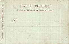 Castle of Chantilly CPA Dimensions Northern west