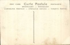 Castle of Chantilly CPA Seen from of the floor