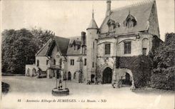old abbey of Jumieges CPA the museum