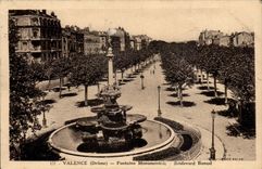 Valence CPa monumental Fountain Bancel Boulevard