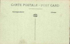 Ruins of Montdidier CPA Street of Boundary-line