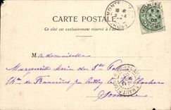 Montelimar CPA Quartie of Fust Eiffel Bridge