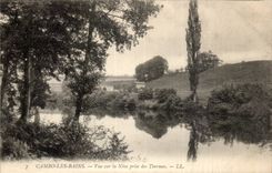 Cambo les Bains CPA Seen on Nive taken of the Thermal baths
