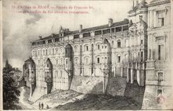 Blois CPA Facade de Francois 1er 