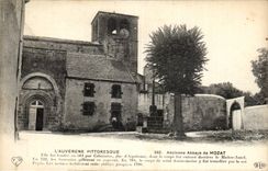 CPA Old abbey of Mozat