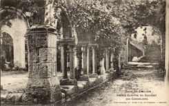 Saint Emilion CPA Old cloister of the convent of the cordeliers