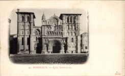 Bordeaux cPA Church Sainte Cross