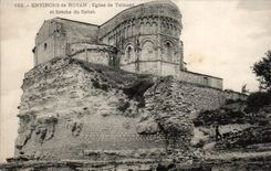 Surroundings of Royan CPa Church of Talmont and brehce of Rebat