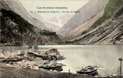Surroundings of Cauterets CPA the Lake Gaube