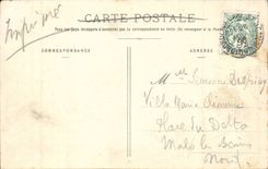 Poitiers CPA edges of CLain seen from at the exit of the tunnel