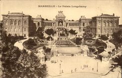 Marseille CPA Le palais Longchamp