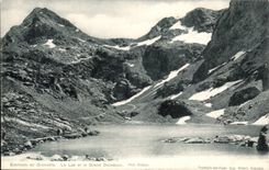 Surroundings of Grenoble CPa the lake and large Domenon