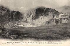 Surroundings of Grenoble CPA two country cottages of Pra Mountain of Belledonne