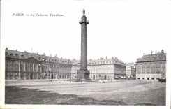 Paris CPA the Vendome column
