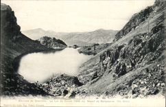 Surroundings of Grenoble CPA the lake of Crozet Mountain of Belledonne