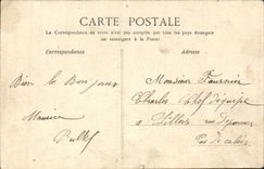 CPA Palais of Fontainebleau CPA Roasts honor and court of the Good-byes