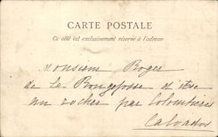 Lourdes CPA Peak of Funicular Jer the castle