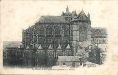 Mans CPA the cathedral Saint Julien