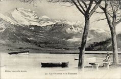 CPA Lake Annecy and the Spinner