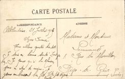 Angers CPA Statue of king Rene and the castle