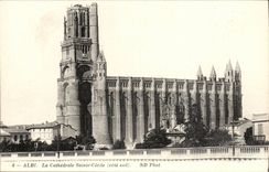 Albi CPA die heilige Kathedrale Cecile