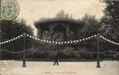 Reims CPA Kiosk of the goose leg