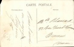 Angers CPA the castle the bridge on the Marne