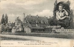 Schloss von Anet CPA Henri II bildete Bau dieses Schloss fur Diane von Poitiers