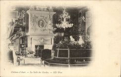 Schloss von Anet CPA der Raum des Schutzes